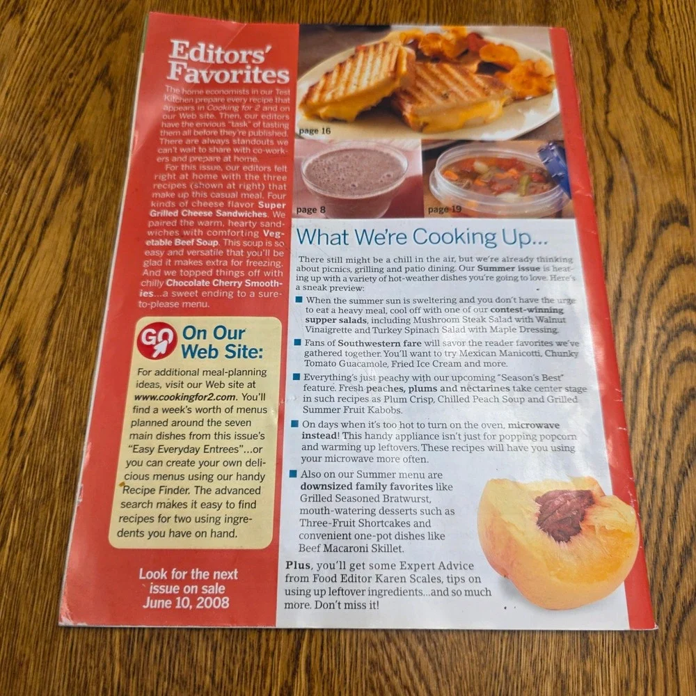 Taste of Home Magazine Lot of 4 Slow Cooker Cooking for 2 Timesaver 2006-2021